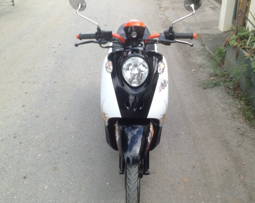 (ขายเเล้วครับส่งทางไปรษณีย์)ขายFinoสีส้มขาวราคา21900฿