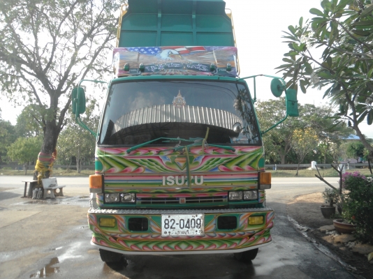 ขายรถ 6 ล้อ ดัมพ์ข้าว 14 เกวียน ISUZU เครื่อง 175 แรง กระบะปินเนียม คัชซีสวย ขับดี