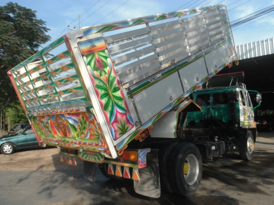 ขายรถ 6 ล้อ ดัมพ์ข้าว 14 เกวียน ISUZU เครื่อง 175 แรง กระบะปินเนียม คัชซีสวย ขับดี