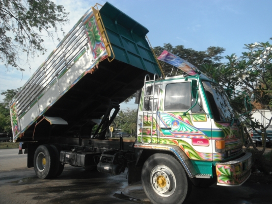 ขายรถ 6 ล้อ ดัมพ์ข้าว 14 เกวียน ISUZU เครื่อง 175 แรง กระบะปินเนียม คัชซีสวย ขับดี