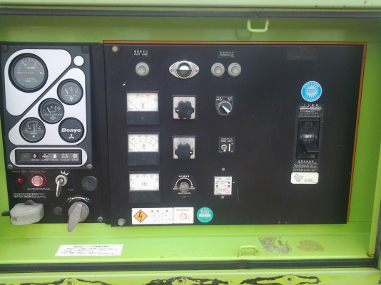 ขายเครื่องปั่นไฟ Denyo 125 Kva สภาพนำเข้าจากญี่ปุ่น