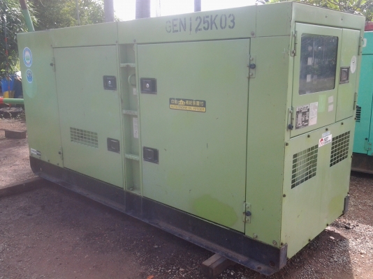 ขายเครื่องปั่นไฟ Denyo 125 Kva สภาพนำเข้าจากญี่ปุ่น