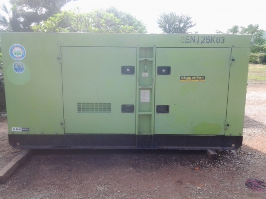 ขายเครื่องปั่นไฟ Denyo 125 Kva สภาพนำเข้าจากญี่ปุ่น
