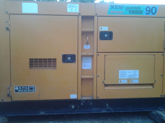 ขายเครื่องปั่นไฟ Denyo 90 Kva สภาพนำเข้าจากญี่ปุ่น