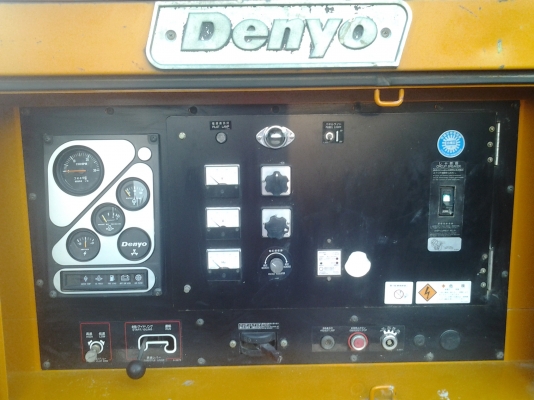 ขายเครื่องปั่นไฟ Denyo 90 Kva สภาพนำเข้าจากญี่ปุ่น