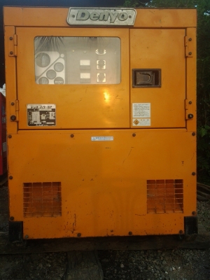 ขายเครื่องปั่นไฟ Denyo 90 Kva สภาพนำเข้าจากญี่ปุ่น