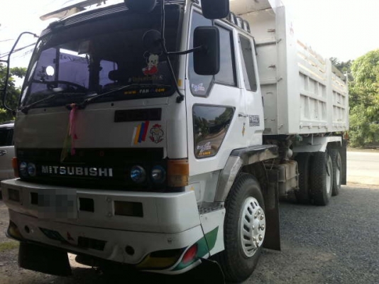 รถมิตซู 10 ล้อดั๊ม FN527 195 แรงม้า   สนใจติดต่อได้ทื่ 081-6079515