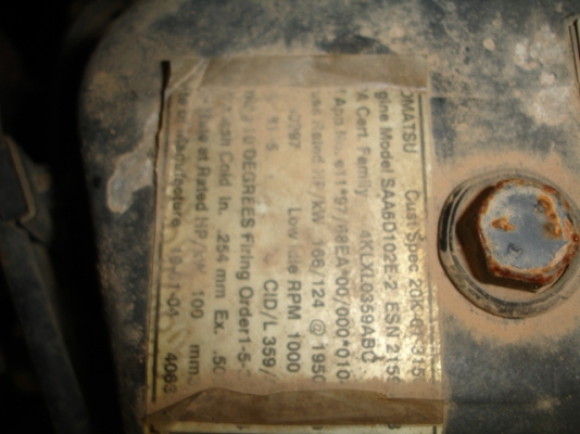 Komatsu PW200-7K นำเข้าจากอังกฤษ สภาพสวยมาก ราคาไม่แพงครับ