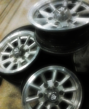 ล้อกล้วยขอบ 14  สภาพสวย 1ชุดคับผม