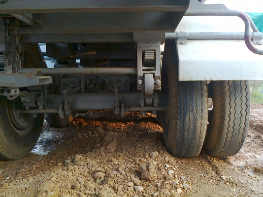 ขายหางเซมิดั้มสามเพลาแท้ 9 เมตร