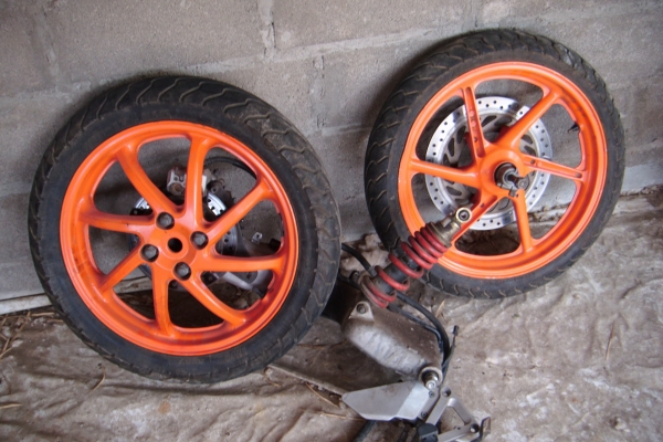 ขาย โปรอาร์ม ล้อหน้า ล้อหลัง ครบชุด เดิม เดิม nsr pro