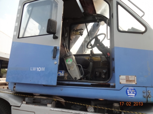 .ขายรถเครน 8 ตัน KOMATSU LW80M-1 ปี 1996 สภาพดีพร้อมใช้งาน นำเข้าจากญี่ปุ่น ยังไม่เคยผ่านงานในไทย พร้อม ทะเบียน .ขายรถเครน 8 ตัน KOMATSU LW80M-1 ปี 1996 สภาพดีพร้อมใช้งาน นำเข้าจากญี่ปุ่น ยังไม่เคยผ่านงานในไทย พร้อม ทะเบียน