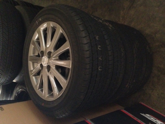 ยาง + แมกซ์ ถอดรถ TOYOTA VIOS ป้ายแดง 185/60-15 ดันลอป สภาพดีมาก