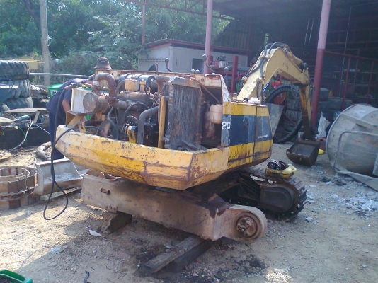 ขายด่วน..รถขุด KOMATSU PC20-5 รถสวย ทรงดี คัสซีสวย เครื่องดี ปั้มดี โซ่สวย แผ่นสวย มีครบ.