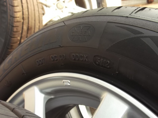 ล้อ14 Brio + ยาง Michelin 175/65/14 ปี12