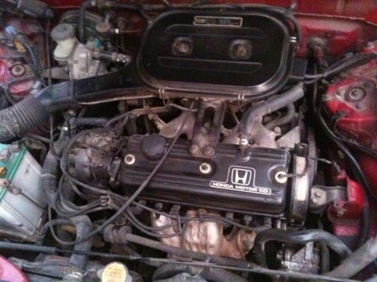 1988 HONDA, ACCORD 2.0 EX โฉม ปี 87-91 สีแดง  ติดแก๊ส LPG ทะเบียน กรุงเทพฯ