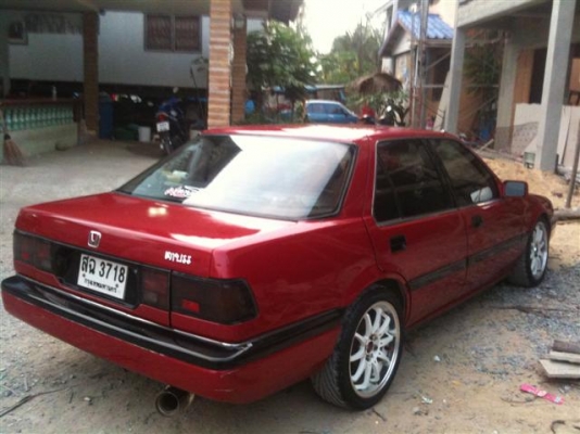 1988 HONDA, ACCORD 2.0 EX โฉม ปี 87-91 สีแดง  ติดแก๊ส LPG ทะเบียน กรุงเทพฯ