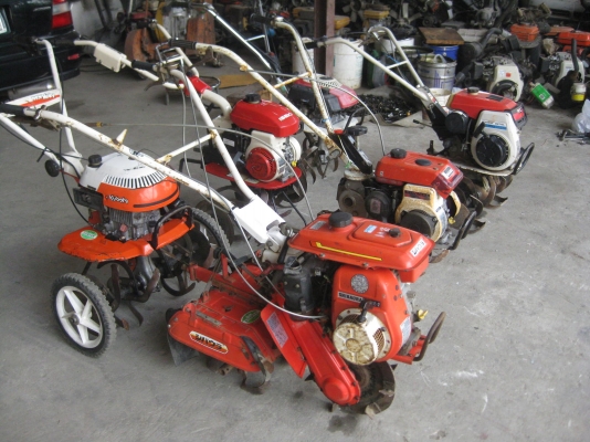 ขายรถพรวนดินเดินตามพร้อมใช้งาน