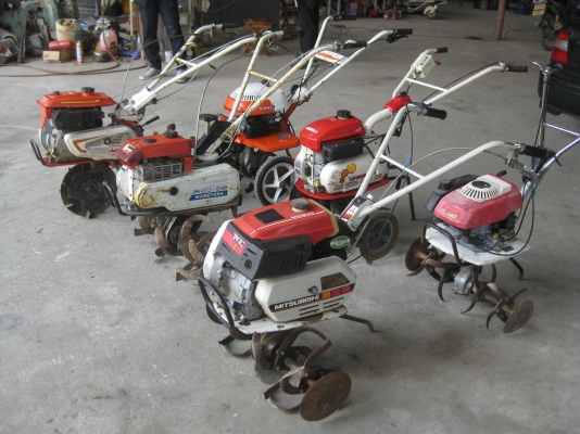 ขายรถพรวนดินเดินตามพร้อมใช้งาน