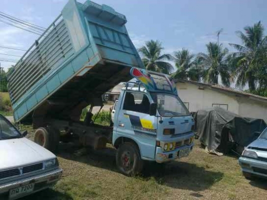 6 ล้อ ดัมพ์ บรรทุกข้าวเปลือก Isuzu TLD รถสวย สภาพดี