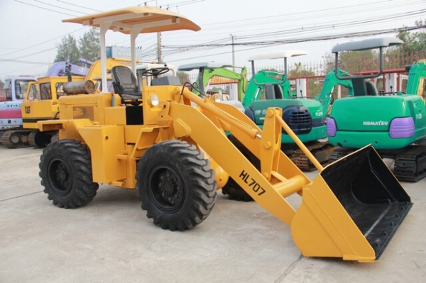 ขายรถตักล้อยาง Mitsui-HL707 มือสองญี่ปุ่นแท้ ไม่เคยใช้งานในไทย