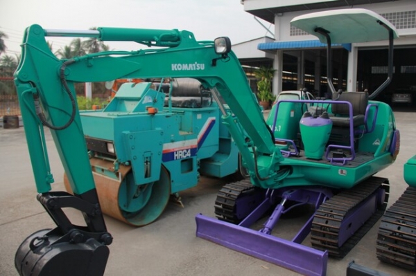 มือสองญี่ปุ่นนำเข้าเอง แบคโฮ KOMATSU-PC10N-7 มือสองญี่ปุ่นแท้ สภาพดี ทำสีแล้ว รถพร้อมใช้ ราคาคุยกันได้ มีบริการขนส่ง