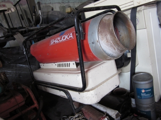 ขาย--เครื่องเป่าลมร้อน SHIZUOKA &ndash; ใช้น้ำมัน ของเก่าญี่ปุ่น ให้ความร้อนสูง เหมาะแก่การทำแห้งผลิตภัณฑ์ต่างๆ