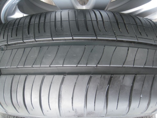 ขายล้อแม็ก Honda brio 14"x5" 4 รู100 et50 +ยางปี 5012 (081-3747940)