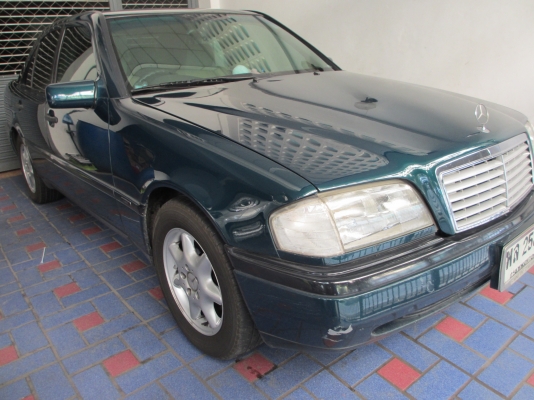ขาย Benz c-class ปี98 รุ่นสุดท้ายก่อนเปลี่ยนตาถั่ว รถนำเข้าจากห้างแท้