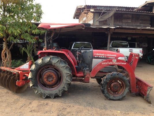 ยันร์ม่า EF453 4WD 2 เพลา ใบมีด ผาน6x24 LCS ทำงาน 1454 ชั่วโมง