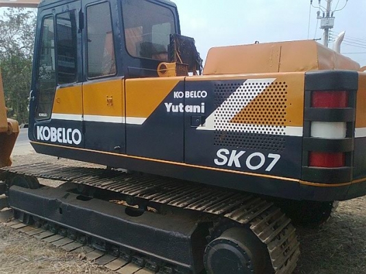 แบคโฮKOBELCO SK 07 MACK II ตัวเดินใหญ่