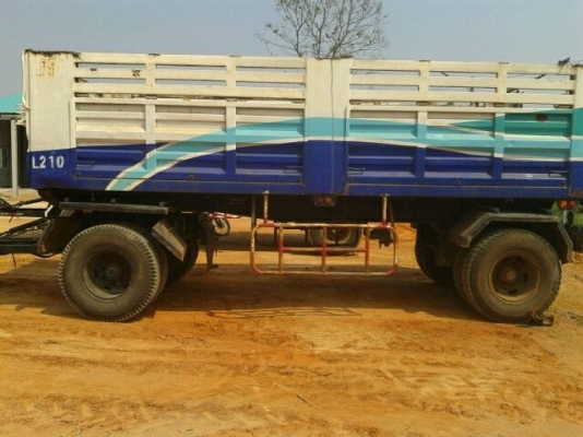 ลูกพ่วงดั้ม2คาน ยาว6เมตร ดั้มเสรีชัยพัฒนาเสื้อเพลาของสามมิตร