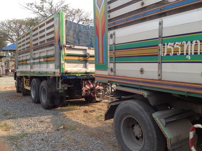 ขายรถพ่วง20ล้อดั๊มเกษตรซุ่นชัย อีซูสุ 260 แรงม้า สภาพสวย