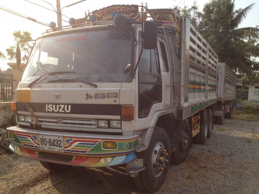 ขายรถพ่วง20ล้อดั๊มเกษตรซุ่นชัย อีซูสุ 260 แรงม้า สภาพสวย