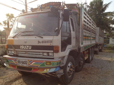 ขายรถพ่วง20ล้อดั๊มเกษตรซุ่นชัย อีซูสุ 260 แรงม้า สภาพสวย