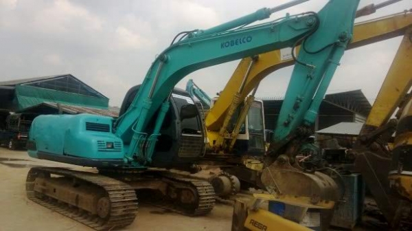 แบคโฮ KOBELCO SK100 MACK5 ธรรมดา มีลายหัวเจาะ