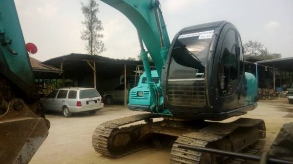 แบคโฮ KOBELCO SK100 MACK5 ธรรมดา มีลายหัวเจาะ