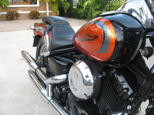 ยามาฮ่าแดร็กสตาร์ 400 คาสตอมปี 98 ประกอบใหม่