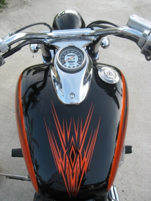 ยามาฮ่าแดร็กสตาร์ 400 คาสตอมปี 98 ประกอบใหม่