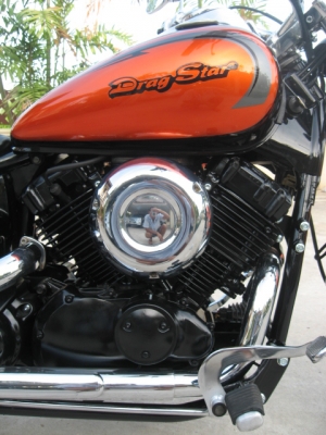 ยามาฮ่าแดร็กสตาร์ 400 คาสตอมปี 98 ประกอบใหม่