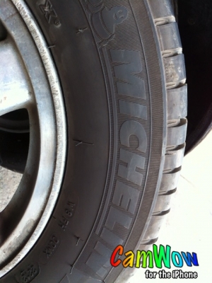 ขายยาง175-70-13 สภาพ99\%ทั้ง 4 เส้น ปี2012