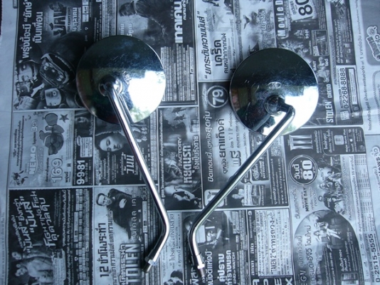 ขายกระจกแท้ใส่ CB CG 125 ก้านโตเกลียว 14