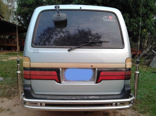 ขายรถตู้  TOYOTA HIACE COMMUTER หลังคาเตี้ย ปี42