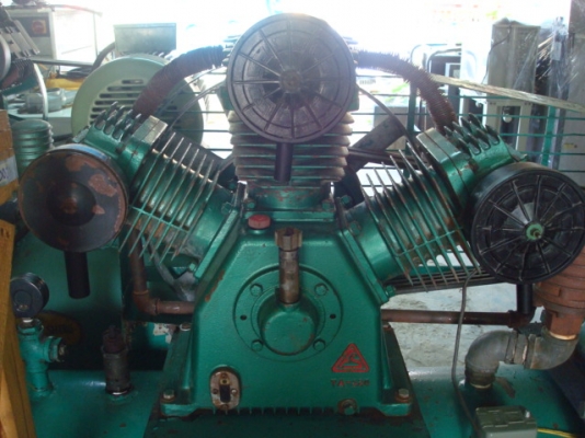 ปั๊มลมลูกสูบ15Hp FUSHENG TA 120 ถัง300ลิตร พร้อมใช้งาน