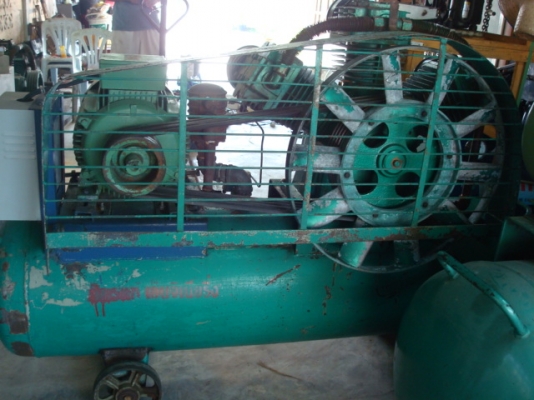 ปั๊มลมลูกสูบ15Hp FUSHENG TA 120 ถัง300ลิตร พร้อมใช้งาน