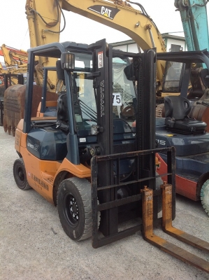 ขาย ฟอล์คลิฟต์ 2.5 ตัน TOYOTA 7FG25 LPG รถมือ 2 นำเข้าจากญี่ปุ่น ขาย ฟอล์คลิฟต์ 2.5 ตัน TOYOTA 7FG25 LPG รถมือ 2 นำเข้าจากญี่ปุ่น