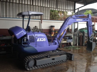 แบคโฮเพิ่งเข้าจากญี่ปุ่น!! รถขุด รถดัน AIRMAN-AX35 มือสองญี่ปุ่นแท้ สภาพดี ทำสีแล้ว รถพร้อมใช้ ราคาคุยกันได้ มีบริการขนส่ง