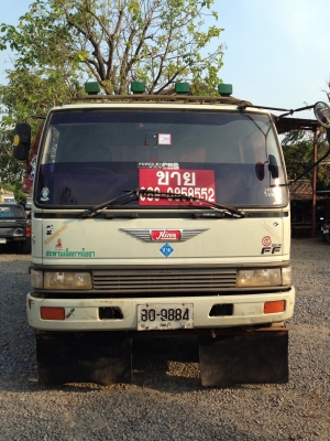 ขาย6ล้อ ดั้มดินHINO FF 195แรง ยาง900(รถห้าง)