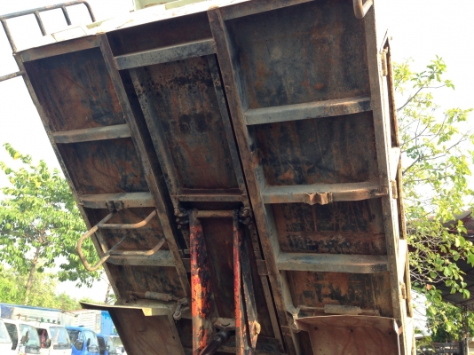 ขาย6ล้อ ดั้มดินHINO FF 195แรง ยาง900(รถห้าง)