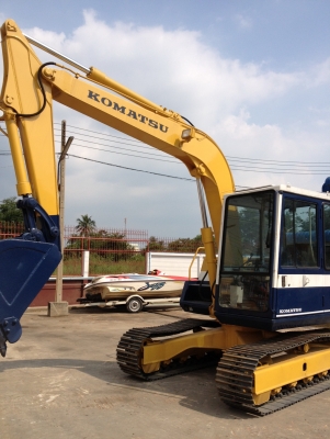 ของเพิ่งเข้าจากญี่ปุ่น!!! แบคโฮ KOMATSU-PC80-3 มือสองญี่ปุ่นแท้ สภาพดี ทำสีแล้ว รถพร้อมใช้ ราคาคุยกันได้ มีบริการขนส่ง